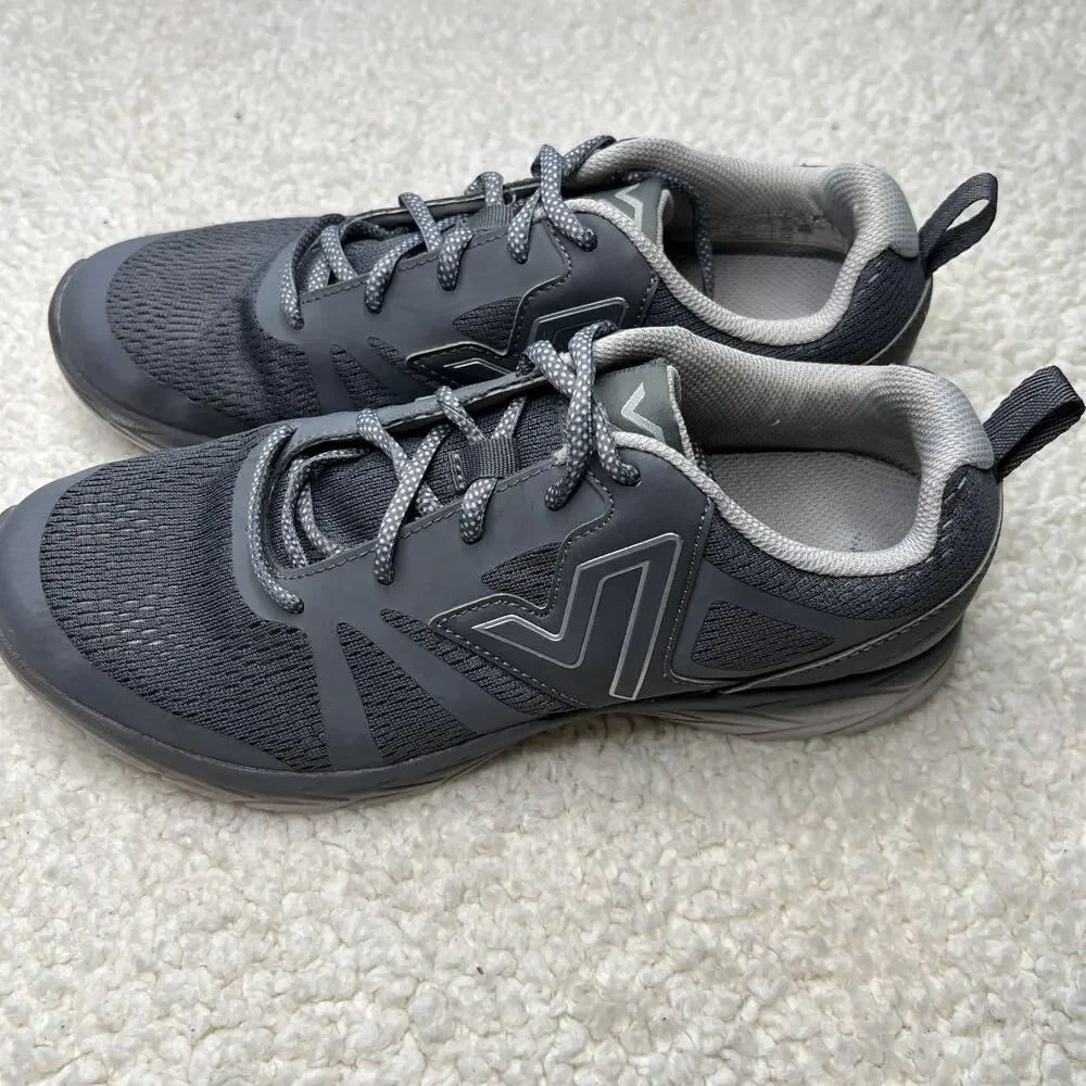 Vionic Miles Active Gray Walking Sneakers 9.5